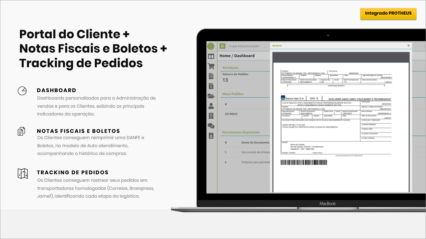 WEB: Portal do Cliente